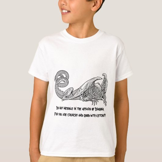 Dragon Ketchup 2 T-shirt (Voorkant)