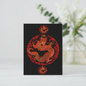 Dragon King Briefkaart (Staand voorkant)