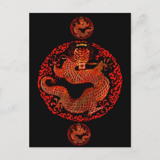 Dragon King Briefkaart (Voorkant)