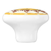 Dragon Knot 2 Keramische Knop (Zijkant)