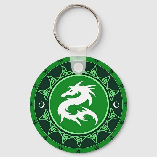 Dragon Knot 8 Sleutelhanger (Voorkant)