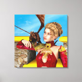 Dragon Lady Canvas Afdruk (Voorkant)