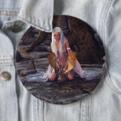 Dragon Lady Ronde Button 6,0 Cm (In situ)