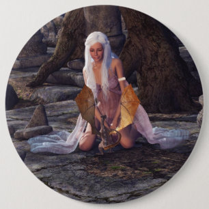 Dragon Lady Ronde Button 6,0 Cm
