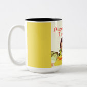 Dragon Lady Tweekleurige Koffiemok (Links)