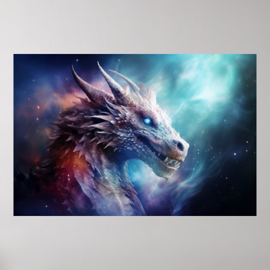 Dragon Legendary Creature Fantastische World Wall Poster (Voorkant)