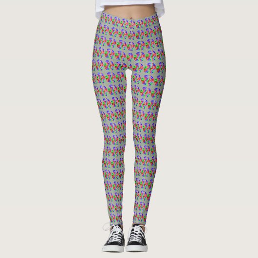 Dragon Leggings vrouwen (Voorkant)