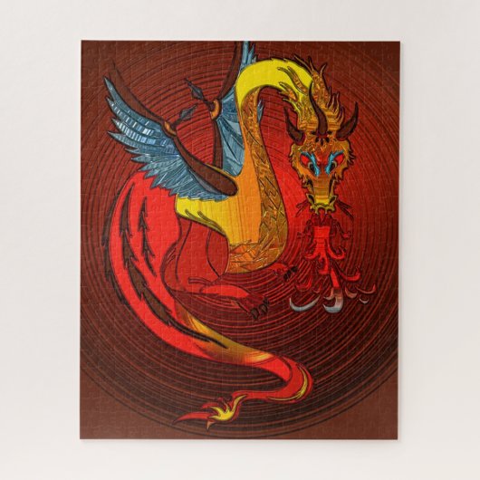 Dragon Legpuzzel (Verticaal)