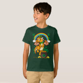 Dragon Leprechaun St Patricks Day Irish T-shirt (Voorkant volledig)