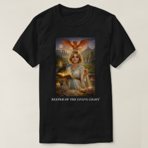 Dragon Line Bewaarder - Keltische Mystieke Oracle T-shirt