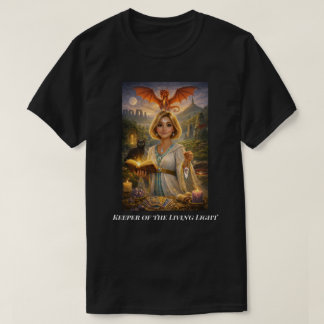 Dragon Line Bewaarder - Keltische Mystieke Oracle T-shirt