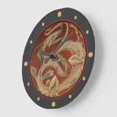 Dragon Lore Art Nouveau Grote Klok (Hoek)