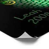 ~Dragon Lore~ Magical Green Dragon Poster (Hoek)