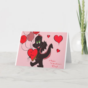 Dragon Love Feestdagen Kaart