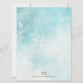 Dragon Love Invitation Kaart (Achterkant)