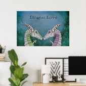 Dragon Love Poster (Thuiskantoor)
