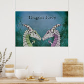 Dragon Love Poster (Keuken)
