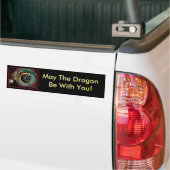 Dragon Luck Winkel Bumpersticker (Op Truck)