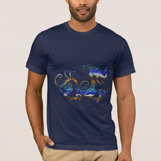 DRAGON Magic Asian Art T-shirt (Devant)