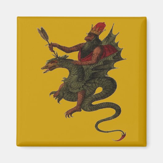 Dragon Magnet Magneet (Voorkant)