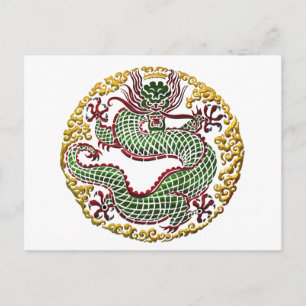 Dragon Medallion Briefkaart