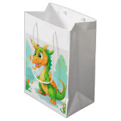 Dragon Medium Cadeauzakje (Voorkant Gekanteld)