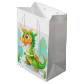 Dragon Medium Cadeauzakje (Achterkant Gekanteld)