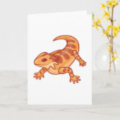 Dragon met bijgehouden tekst kaart (Gele Bloem)