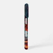 Dragon met Fire Design iPhone 16 Hoesje (Rechterkant)