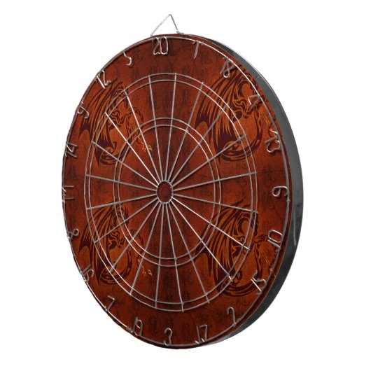 Dragon Metal Cage Dartboard Dartbord (Voorkant Rechts)
