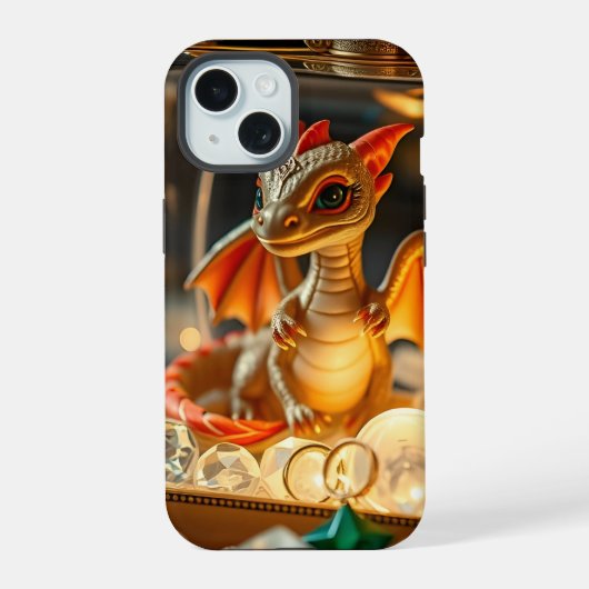 Dragon mignon dans une boîte à bijoux (Verso)