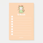 Dragon Mochi  om te doen lijst Post-it® Notes (Voorkant)