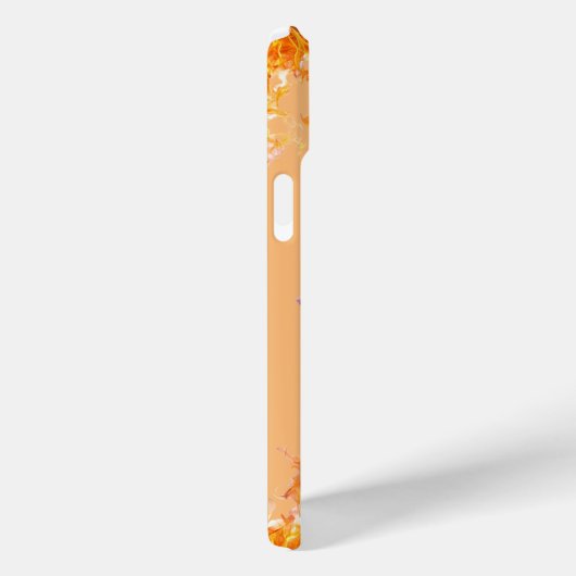 Dragon Monogram Chinees Zodiac Sinaasappel Trendy  Case-Mate iPhone Case (Achterkant / Rechts)