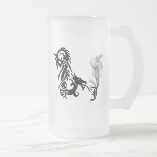 Dragon Monogram J Matglas Bierpul