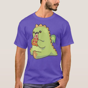 Dragon Monster Nom Pizza T-Shirt