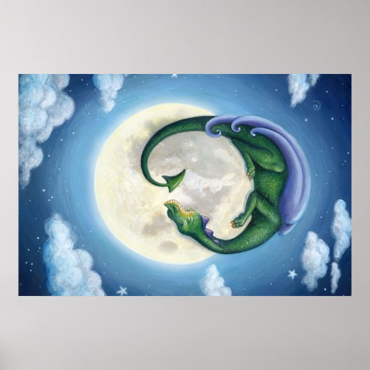 Dragon Moon Dreams Poster (Voorkant)