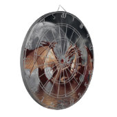 Dragon & Moon Fantasy Art Dart Board Dartbord (Voorkant Links)