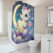 Dragon Moon Heart Douchegordijn (In situ)