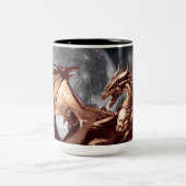 Dragon & Moon Imaginaire Mug (Centre)