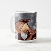 Dragon & Moon Imaginaire Mug (Devant gauche)