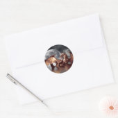 Dragon & Moon Stickers (Envelop)