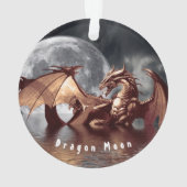 Dragon Moon Tree Ornament (achterkant)