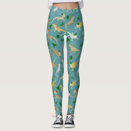 Dragon Morph Holiday Ice Leggings