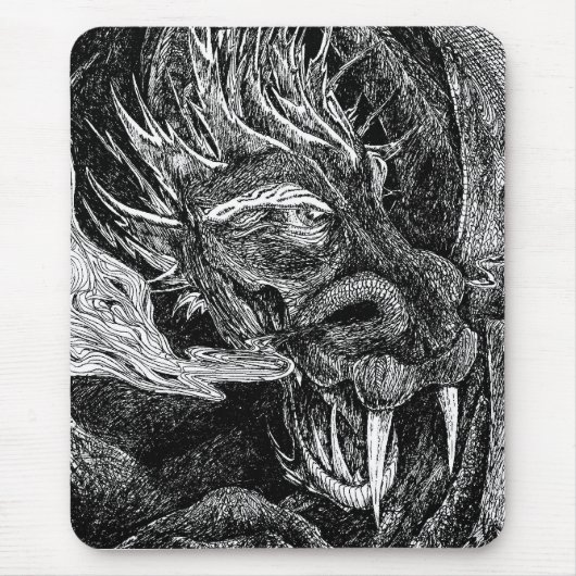 Dragon mousepad muismat (Voorkant)