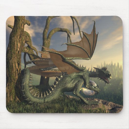 Dragon Mousepad Muismat (Voorkant)