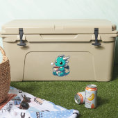 Dragon nippen thee sticker (Koeler)