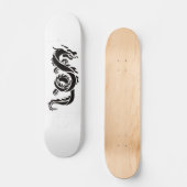 Dragon noir 7 3/4" Skateboard Deck (Recto)