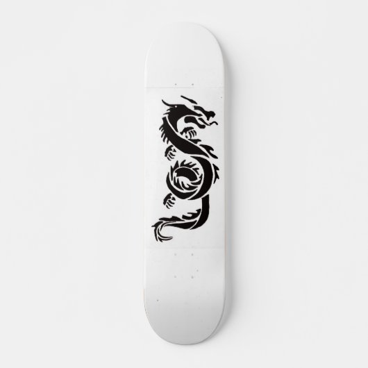 Dragon noir 7 3/4" Skateboard Deck (Devant)