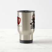 Dragon noir de DM 15 onces. Tasse de voyage (Centre)