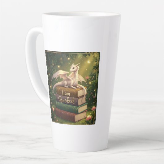 Dragon on books - Latte Mok (Linkerhoek)